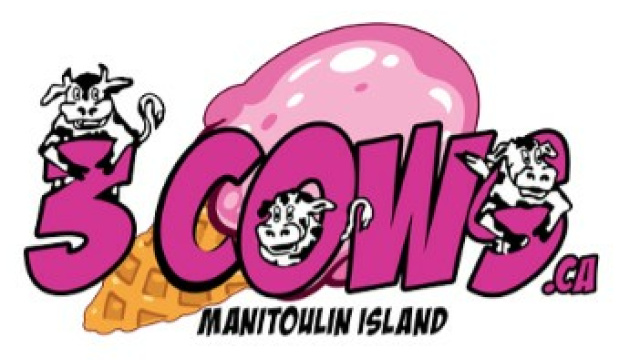 3 Cows & A Cone