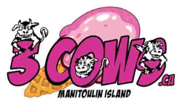 3 Cows & A Cone