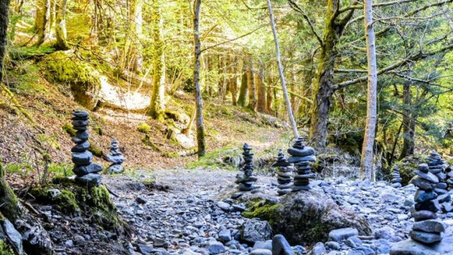 Sentier des gorges de l'Alagnon